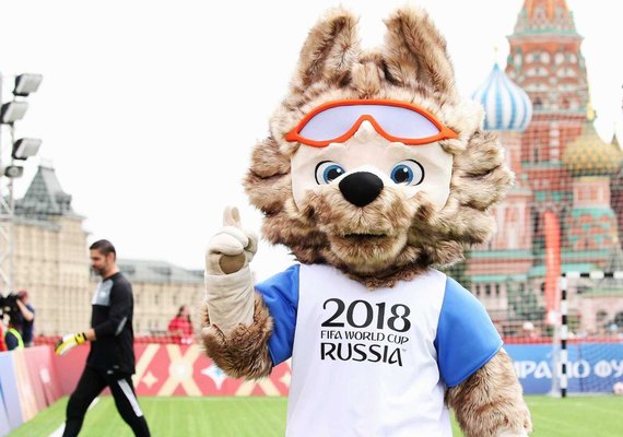 Estátua de mascote oficial da Copa de 1,8 m é roubada na Rússia