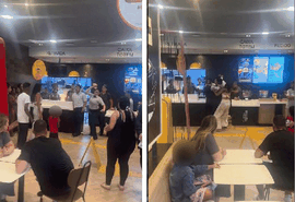 Discussão entre clientes e funcionários do McDonald’s termina em agressões em SP