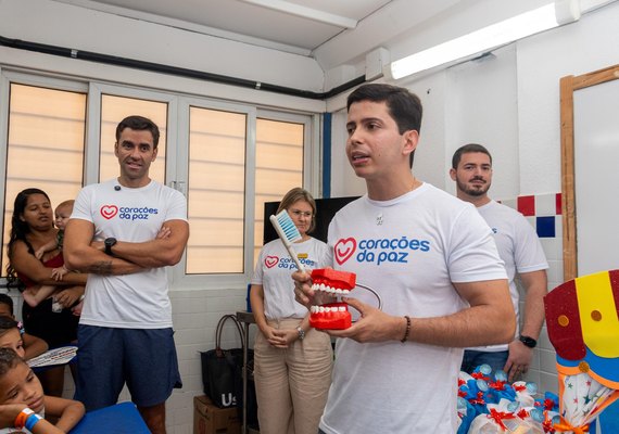 Programa Corações da Paz retoma ações de cidadania em escolas de AL