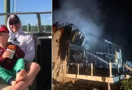 Homem morre ao tentar salvar filho de incêndio, mas criança já estava segura