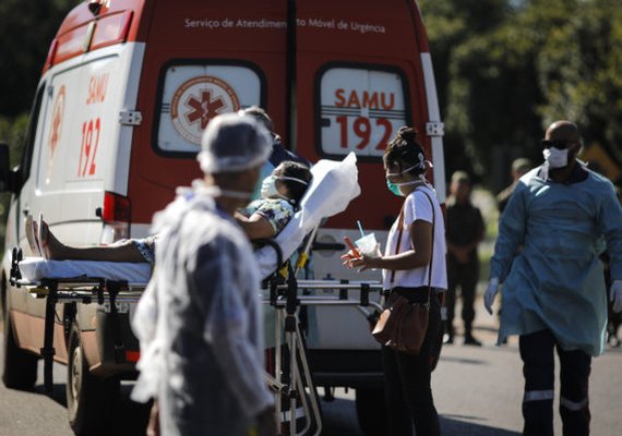 Samu registra queda no atendimento a pacientes com suspeita de Covid-19