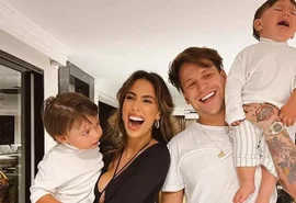 Gabi Brandt e Saulo Poncio reaparecem juntos após término de 4 anos