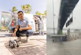 “Robôs” milionários de JHC seguem sem funcionar nas chuvas