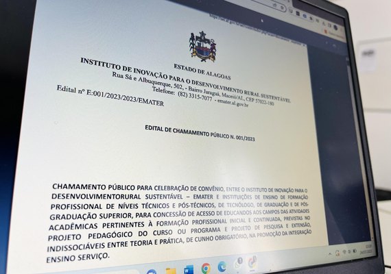 Emater abre chamamento público para estágio obrigatório