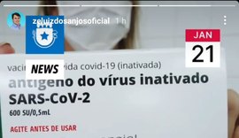 Olho D´Água das Flores recebe 1º lote de vacinas contra Covid-19