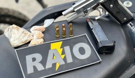 PM apreende 21 armas de fogo e 4kg de drogas na última semana em AL