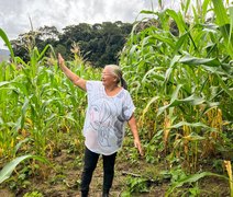 Agricultora comemora colheita de milho verde com sementes doadas pelo Planta Alagoas