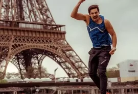 Nicolas Prattes equilibra maratona olímpica com gravação de novela das 9