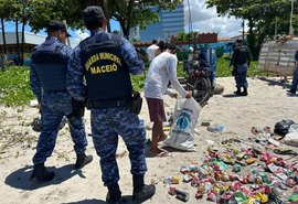 Guarda Municipal prende suspeito e apreende armas na Nova Orla de Maceió