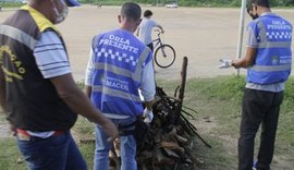 Fiscalização apreende lenha e fogos durante o São João