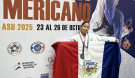 Atleta alagoana conquista prata no Sul-Americano de Judô com apoio da Selaj