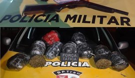 PM apreende armas de fogo e drogas na capital e interior