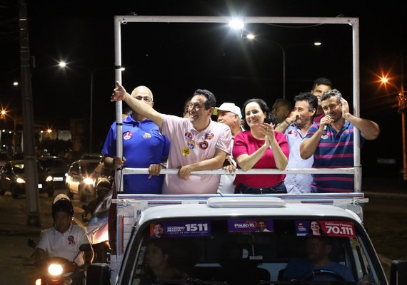 Caravana de Fabiana Pessoa percorre os bairros de Brasília Itapuã e Jardim Tropical