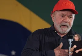 Em discurso Lula critica Congresso, Petrobras e privatização da Eletrobras