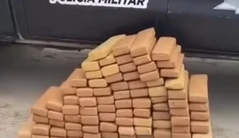 Idoso de 69 anos é preso com 105 kg de maconha em Marechal Deodoro
