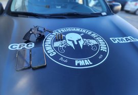 Arma de fogo e quase 3 kg de maconha são retirados das ruas em ações da PM
