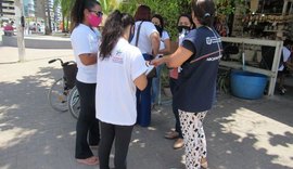 Equipes fiscalizam orla de Maceió após denúncias de trabalho infantil
