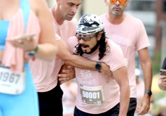 Bell Marques passa mal durante corrida em Fortaleza: 'Me recuperando'