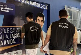 Fiscalização em escolas particulares da capital alagoana é iniciada pelo Procon