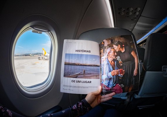 Ilha do Ferro, em Pão de Açúcar, é destaque em revista de bordo da GOL
