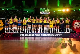 Brasil garante bronze no Campeonato Mundial de vôlei feminino