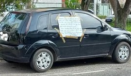 Viral: após cartaz em carro em Belém, mulher traída reencontra ex