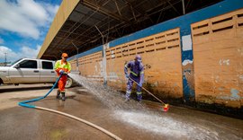 Mercado da Produção recebe serviços de reforço na limpeza e manutenção