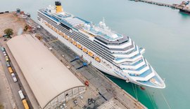 Em março, Alagoas recebe 44 mil turistas de cruzeiros