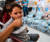 Alagoas Sem Fome atinge nova marca de doações de alimentos às instituições sociais