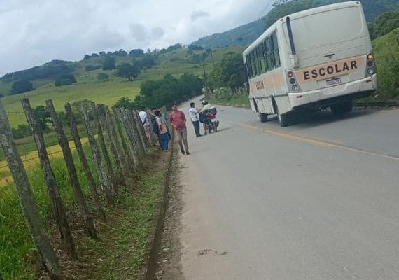 Ônibus escolar em União dos Palmares acumula falhas mecânicas e preocupa pais e alunos