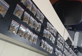 Dupla é presa com mais de 150 papelotes de drogas em Maragogi