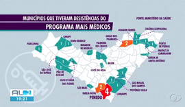 28 profissionais desistiram do Mais Médicos em Alagoas