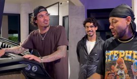Vídeo: Gabriel Medina fica fascinado com Batmóvel de Neymar