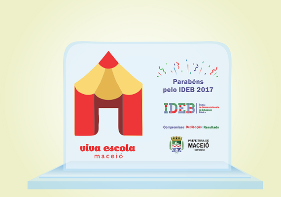Prefeitura homenageia escolas por resultados no Ideb