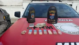 PM prende suspeito de tráfico que trocava objetos furtados por crack