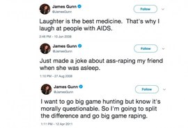James Gunn é demitido de Guardiões da Galáxia Vol. 3 após tweets sobre pedofilia e estupro