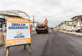 Prefeitura de Maceió pavimenta mais de 50 km de vias