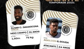 ASA chama mais dois jogadores para temporada 2021