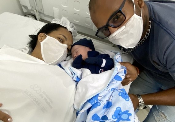 Hospital da Mulher comemora nascimento do 1° bebê de 2021