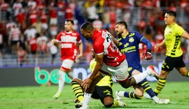 CRB reage duas vezes, mas cai diante do líder São Bernardo em jogaço de cinco gols