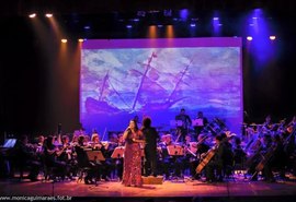 O mar de músicas, poesias e sensações de Irina Costa e Filarmônica de Alagoas