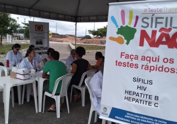 Município promove abertura da campanha contra sífilis
