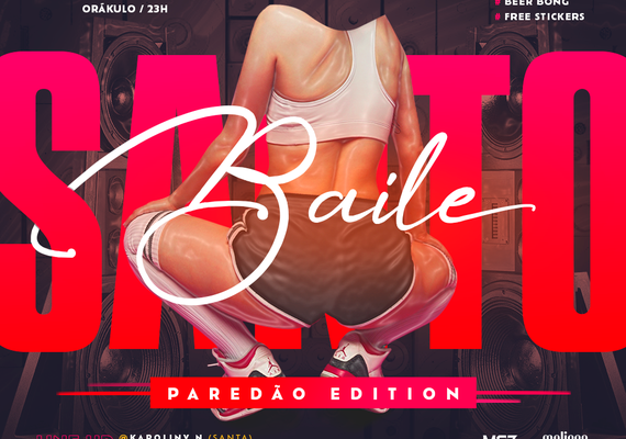 Festa SANTA leva paredão de som para dentro do Orákulo