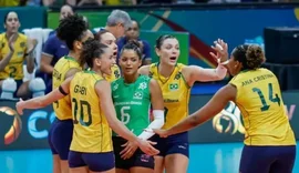 Brasil bate Colômbia por 3 a 0 e mantém liderança no Sul-Americano