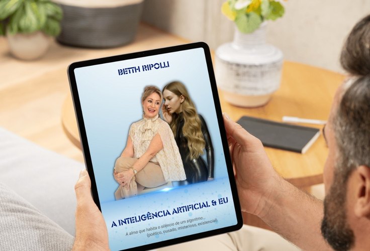 Betth Ripolli lançará no dia 23/09 o seu e-Book: “A Inteligência Artificial & Eu”