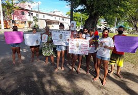 Parentes e vizinhos cobram empenho da polícia nas buscas por Maria Clara