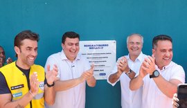 Ao lado de Paulo Dantas, secretário Ricardo Dória entrega base do Ronda no Bairro em Rio Largo