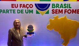 Alagoas recebe Prêmio Brasil Sem Fome
