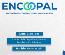 Alagoas realiza Encoopal 2026 para fortalecer cooperativismo no estado