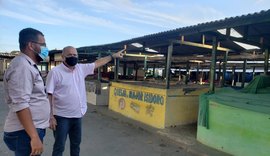 Secretário vistoria obras de reparos nos mercados públicos de Maceió